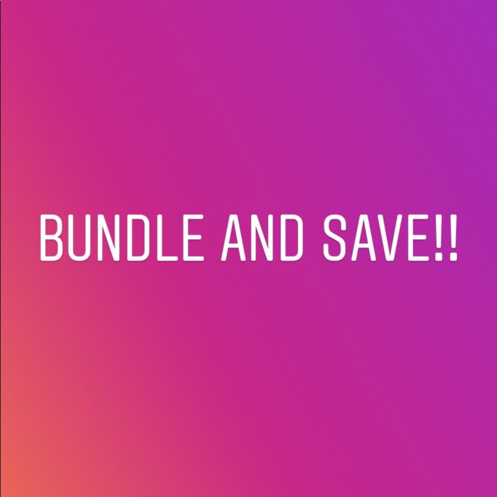 🤩Bundle your items to receive a special offer🤩